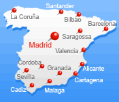 karte spanien
